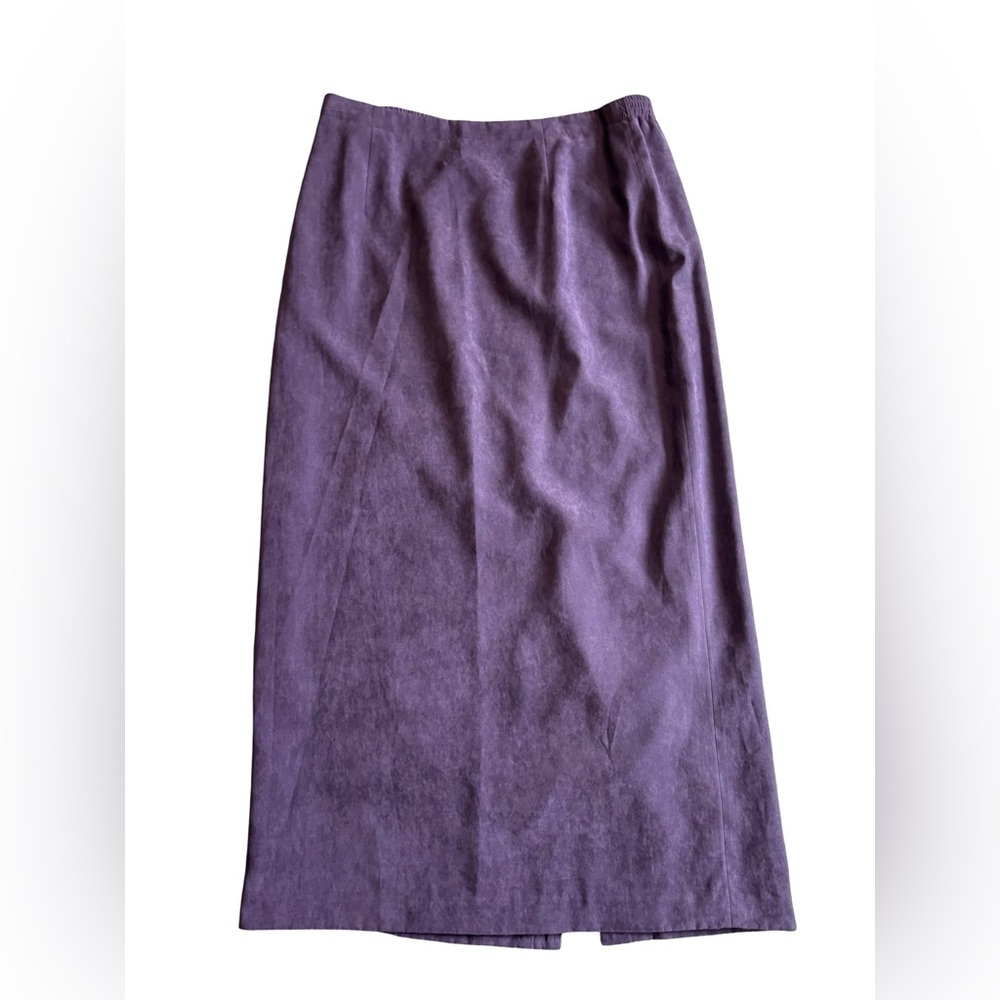 Chic Purple Pencil Skirt for Women